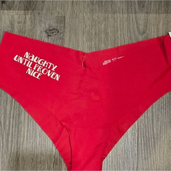 Aerie Naughty Until Proven Nice Cheeky Panties - Picture 3 of 4